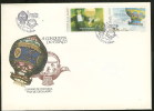 Portugal Montgolfières FDC 1983 Hot Air Balloons FDC 1983 - Fesselballons