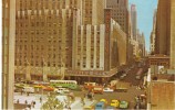 New York City NY New York, Radio City Music Hall, Street Scene, VW Campervan, Taxi, Auto, 1950s/60s Vintage Postcard - Time Square