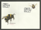 Portugal Açores Insectes Abeille Megabombus Ruderatus FDC 1984 Azores Insects Bee FDC - Abeilles