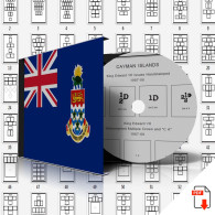 CAYMAN ISLANDS STAMP ALBUM PAGES 1900-2011 (146 Pages) - Englisch
