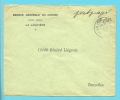 Brief Met Stempel LA LOUVIERE Met Pen Geschreven PORT PAYE (noodstempel) - Fortune Cancels (1919)