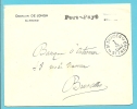 Brief Met Cirkelstempel ST-TRUIDEN / ST-TROND C Met Stempel PORT PAYE (noodstempel) - Fortune Cancels (1919)