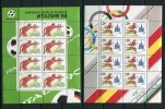 Russia 1990/91 2 Sheets  MNH World Championship Soccer/Olympic Game - 1990 – Italien