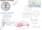 8407     MARION DUFRESNE - OP 92-1 - HELIKER 28 - KERGUELEN - Covers & Documents