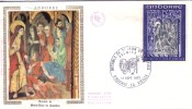 ANDORRE-RETABLE ST JEAN 0.50. - FDC