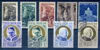 VATICAN - 1950/51, 9 VALUES - V3358 - Gebraucht