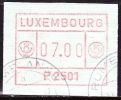 Luxemburg 1983 Timbre De Distributeur / Automaatmarken 7 Fr. Michel A 1 - Vignette