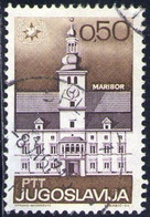 Yugoslavia 1967 Scott 877 Sello º Ayuntamiento Maribor Michel 1223 Yvert 1117 Jugoslavija Stamps Timbre Yougoslavia - Gebraucht