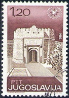 Yugoslavia 1967 Scott 879 Sello * Puerta Entrada Ciudad Nis Michel 1225 Yvert 1119 Jugoslavija Stamps Timbre Yougoslavia - Ungebraucht