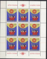 Yugoslavia 1971 Scott 1080 Sello ** MP UNICEF Niños Diferentes Razas En Globo Y Anagrama Michel 1437 Yvert 1324 Jugoslav - Unused Stamps
