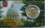 Vatican 50 Cent. Coincard 2011 - Vaticano