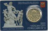 Vatican 50 Cent. Coincard 2012 - Vatican