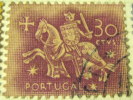 Portugal 1953 Medieval Knight 30c - Used - Used Stamps