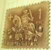 Portugal 1953 Medieval Knight 1e - Used - Used Stamps