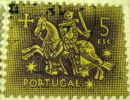 Portugal 1953 Medieval Knight 5e - Used - Used Stamps