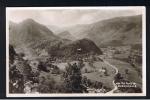 RB 873 - Real Photo Postcard - The Jaws Of Borrowdale Lake District Cumbria - Houses & Farms - Borrowdale