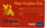 Pass DISNEY Magic Kingdom Club COCA COLA - Passeports Disney