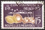 New Hebrides 1963 French Admin. 15c Copra Used  SG F113 - Autres & Non Classés