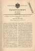 Original Patentschrift - Accumulatorenwerk Tribelhorn AG In Zürich , 1900 , Elektrische Bogenlampe !!! - Luminaires & Lustres