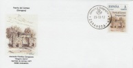 SPAIN. COVER CARMEN DOOR. ZARAGOZA. "TU SELLO". CUSTOM STAMP - Storia Postale