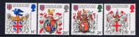 GB+ Großbritannien 1984 Mi 975-78 Mnh Wappen - Ungebraucht