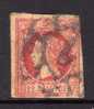 Spain - 1860 - 12 Cuartos (Imperf) - Used - Used Stamps