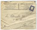 Lettre BULGARIE Sofia 1927 Banque Balkanique Pour Paris - Storia Postale