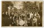 PARIS 11  -  27 BLD BEAUMARCHAIS  -  PARIS BASTILLE  -   CARTE PHOTO DE GROUPE AVEC MUSICIENS - District 11