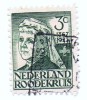 1927 -NEDERLAND PAYS-BAS- 60 ème Anniversaire De La Croix Rouge Nationale - Reine Emma-Yvert & Tellier N°191 - Used Stamps