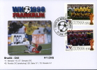 CALCIO FIFA WORLD CUP FRANCE 1998 FDC GUYANA BRASILE CHILE - 1998 – Frankreich