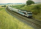 RANDAN (63) Le "VENTADOUR" Lyon - Bordeaux CC 72010 En Juillet 1987 - Eisenbahnen