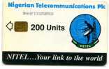 Carte NITEL : 200 Unités - Nigeria