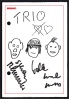 Alte Repro Autogrammkarte  -  Musik-Band Trio  -  Ca. 1982 - Handtekening