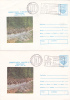 HORSES, 2X COLOR DIFFERENCES 1980, COVERS STATIONERY, ENTIER POSTAL, OBLITERATION CONCORDANTE, ROMANIA - Plaatfouten En Curiosa