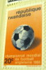 Rwanda 1966 World Cup Football England 20c - Mint - Ongebruikt