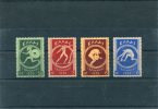 1939-Greece- "Balkan Games" Issue- Complete Set MLH - Neufs