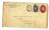 NEW YORK Obl.1913   HAMBURG - Storia Postale