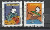 BRAZIL 2005 - COSTUREIRA AND SAPATEIRO - USED OBLITERE GESTEMPELT - Usados