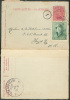 N°167 En Affr. Complémentaire S/E.P. Carte-lettre 10 Centimes Em. 1915 Obl. Sc LEUVEN 3 Du 23-II-1920 Vers HEYST-aan-ZEE - Postbladen