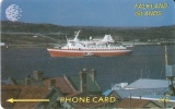 TARJETA DE  FALKLAND ISLANDS DE UN BARCO (SHIP)  2CWFB - Falkland Islands