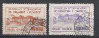 Brasil 1948  - Industry Fair In Petropolis   Y&T PA54-55  Mi. 727-28  Used, Oblitéré, Gest. - Used Stamps