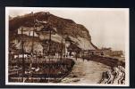 RB 875 - Real Photo Postcard - Harbour & Entrance To Marine Drive Scarborough Yorkshire - Scarborough