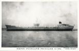 ( CPA BATEAUX )  " HENRI POINCARÉ "  /  Pétrolier 10 - 1964 - - Petroliere