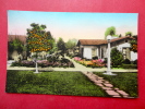 > AZ - Arizona > Chandler ----Bungalow  Court  The San Marcos  Hand Colored    ==  = ===    =ref 575 - Chandler