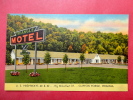 Triangle Motel ----- 3 1/2 Miles East Of Clifton Forge Va - Linen   =  = ===    =ref 575 - Altri & Non Classificati