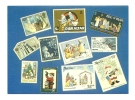 Cp, Timbre (Représentation) - Asociacion Uruguaya De Aldeas Infantiles S.O.S., écrite 1987 - Stamps (pictures)