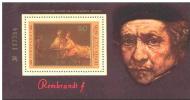 Painting 1976 USSR MNH 1 Sheet Mi BL116  370th Birth Anniversary Of Rembrandt. "Artaxerxes, Hamann And Esther", 1660 - Rembrandt