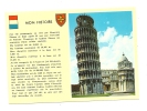 Cp, Italie, Pisa, La Tour, Mon Histoire - Pisa