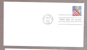 FDC US Flag Over Porch - 1991-2000
