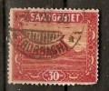 Germany (Saargebiet) 1922  30c  (o) Mi.90 - Gebruikt